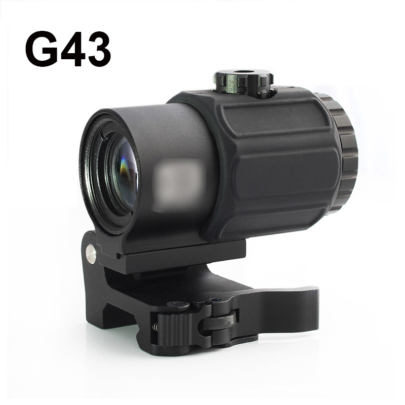 G43 scope 3X Magnifier Scope Sight with Switch to Side STS QD Mo